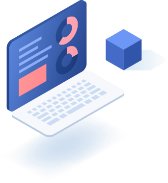 computer displaying a dashboard